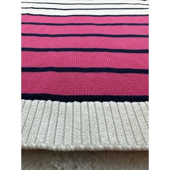 TOMMY BAHAMA Women's Colorblock Striped Pullover Sweater Knit Sz Small - Picture 6 of 14